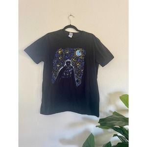 Star Wars Darth Vader Starry Night Art Size L Classic T-Shirt